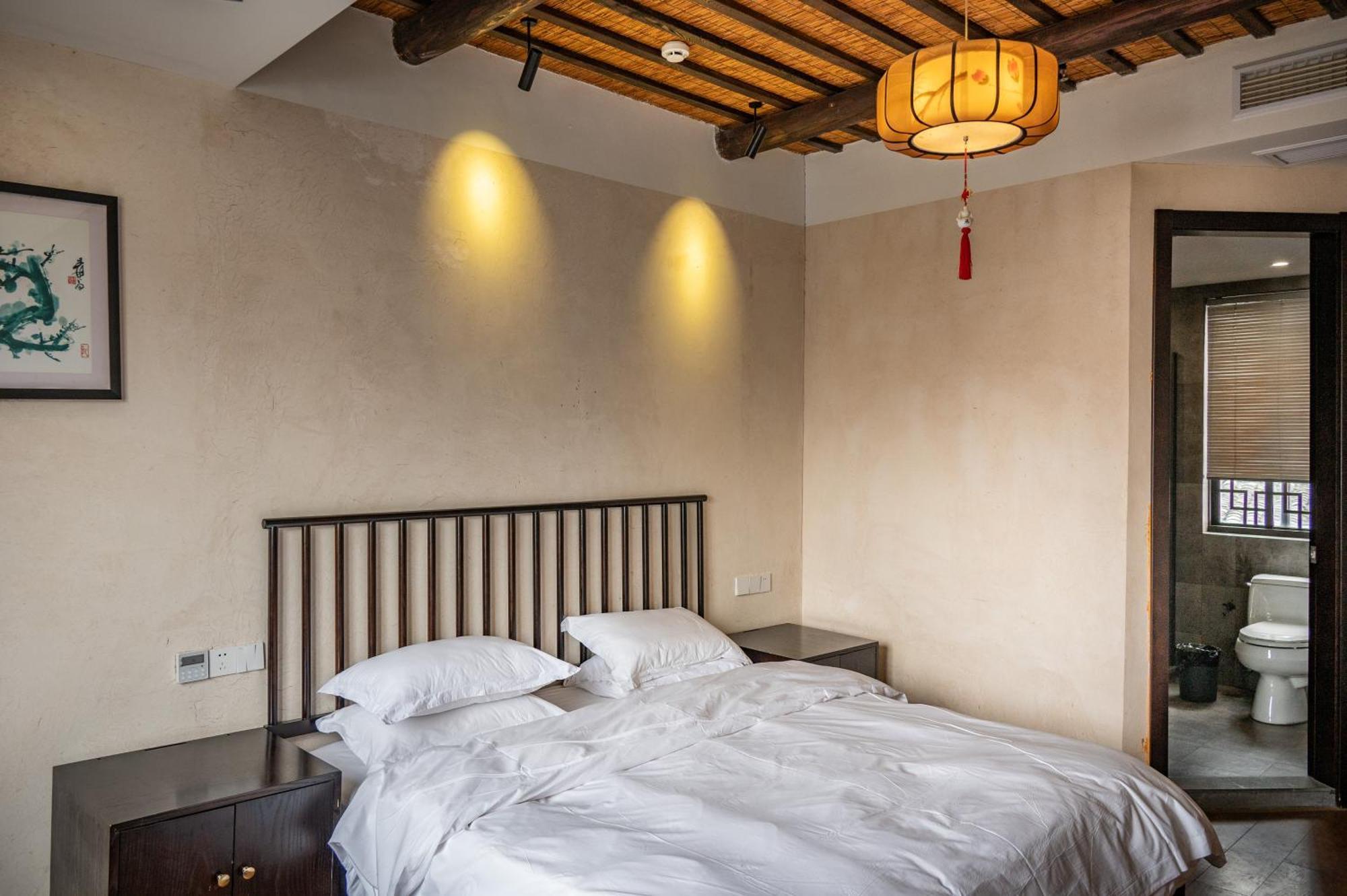 Tingjian Musu Private Soup Design Homestay - South Gate Of Wuzhen Xizha Scenic Area Tongxiang Exterior foto