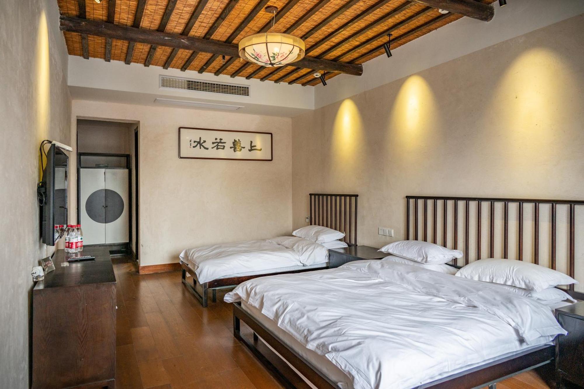 Tingjian Musu Private Soup Design Homestay - South Gate Of Wuzhen Xizha Scenic Area Tongxiang Exterior foto