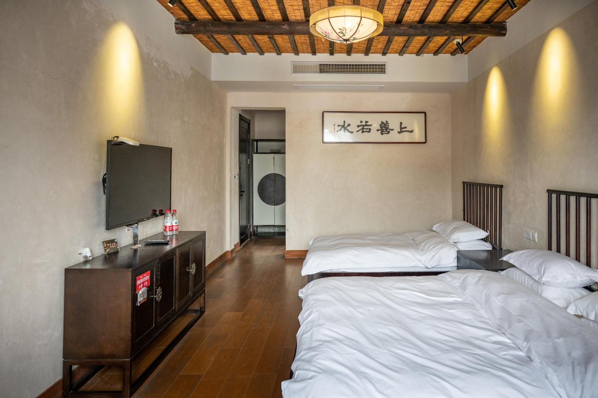 Tingjian Musu Private Soup Design Homestay - South Gate Of Wuzhen Xizha Scenic Area Tongxiang Exterior foto